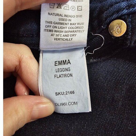 DL1961 Emma Power Legging Stretch Jeans in Flatiron Sz 29 - Picture 12 of 13